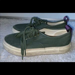 Mens EYTYS Mother Canvas Sneaker green EIGHTIES